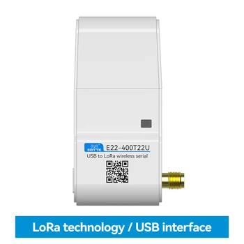 Модуль SX1268 LoRa 400 МГц USB Интерфейс E22-400T22U 22dBm DIP Беспроводной Модуль С Антенной На большие расстояния 5 КМ RSSI LBT