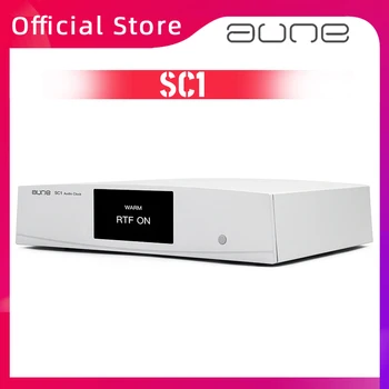 Цифровые Аудиочасы AUNE SC1 С четырехпозиционным Выходом Пользовательский Кварцевый генератор OCXO С Независимой Мощностью, Синхронный Изолированный Выход 10 МГц
