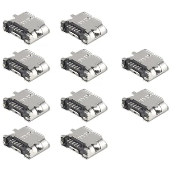 10 Шт. Запасных частей Тип B Micro USB Разъем-розетка Порт Розетка