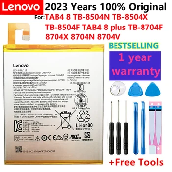 100% Оригинальный Аккумулятор для Lenovo TAB4 8 TB-8504N TB-8504X TB-8504F TAB4 8 plus TB-8704F 8704X 8704N 8704V L16D1P34 батареи