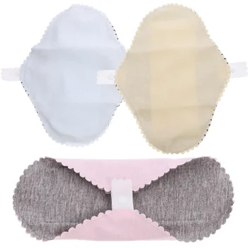 3 шт. многоразовых гигиенических прокладок, декоративных женских прокладок, моющихся менструальных прокладок, женских прокладок для месячных.