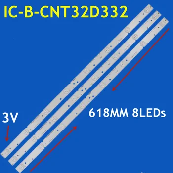 4 шт. Светодиодная лента подсветки для JL.D3281235-06ES IC-B-CNT32D332 180-W00-320010H SKYTECH ST-3240