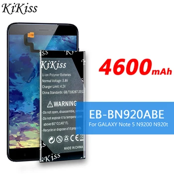 4600 мАч Батарея EB-BN920ABE для SAMSUNG GALAXY NOTE 5 Note5 SM-N920A/N920C/N920F/N920G/ DS/N920I/N920T/N9200/N9208/N920CD SM-N920