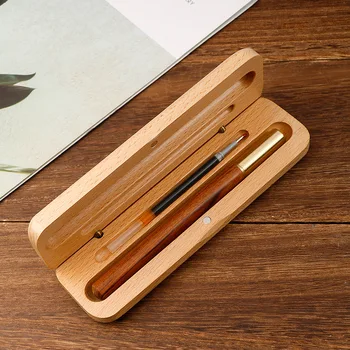 6 шт. Деревянная коробка для ручек, Пенал для ручек, Пенал для студенческого офиса, Подарочная Упаковочная коробка