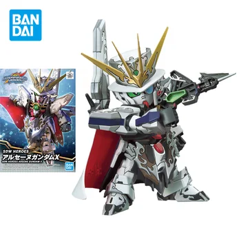 Bandai Gundam Model Kit Аниме Фигурка SDW HEROES ARSENE GUNDAM X Фигурки Коллекционные Украшения Игрушки Подарки для Детей