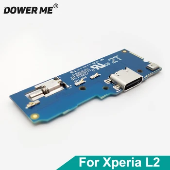 Dower Me Для SONY Xperia L2 H3311 H4311 док-станция для зарядного устройства Разъем USB-порта для зарядки Микрофон вибратор Гибкий кабель Печатная плата