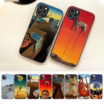 Etui Картина Сальвадора Дали Чехол Для Телефона С Рисунком Для Iphone 7 8 Plus X Xr Xs 11 12 13 Se2020 Mini Mobile Iphone 14 Pro Max Case