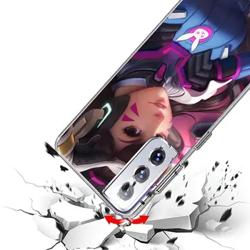 Game O-Overwatchs-Двойной Чехол Для телефона Samsung Galaxy S20 FE S21 S22 S23 Ultra S10 Lite S9 S8 Plus S7 Edge + Художественные Чехлы 2