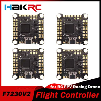 HAKRC F7230 V2 FC Плата Контроллера Полета Барометр OSD Гироскоп 5V 10V BEC Двойной для RC FPV Гоночного Дрона Mark4 APEX Quadcopter 0