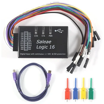 Logic USB Logic Analyzer для официальной версии Частота дискретизации 100 М 16 Каналов инструментов