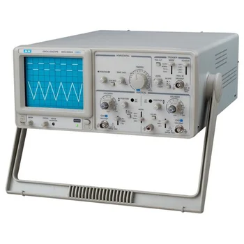 MOS-620CF 6-значный счетчик частоты 20 МГц Аналоговый осциллограф с двойной трассировкой