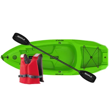 SEAFLO, новое поступление, Детский каяк с веслом и спасательным жилетом