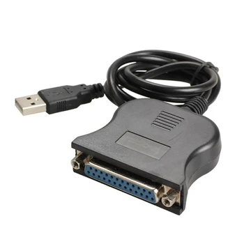 Адаптер USB DB25 25Pin для принтера с параллельным портом IEEE 1284 LPT
