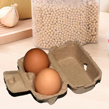 Бытовые Пустые коробки из-под яиц, держатель для яиц, Бумажная масса, коробки из-под яиц, Бумажная масса, контейнеры для яиц для домашней кухни, ресторана 2
