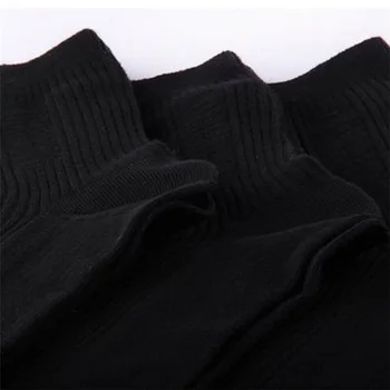 Высокое качество, 10 пар/лот, мужские носки, хлопчатобумажные черные деловые носки, удобные дышащие рабочие мужские носки, новинка 2