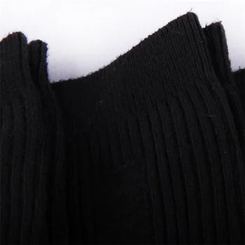Высокое качество, 10 пар/лот, мужские носки, хлопчатобумажные черные деловые носки, удобные дышащие рабочие мужские носки, новинка 3