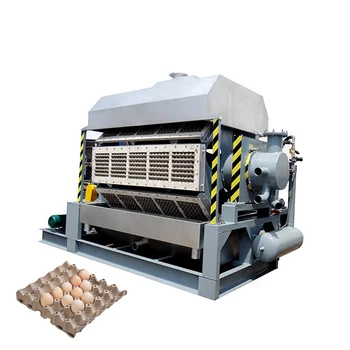 Высокоэффективная машина для переработки бумаги, лоток для яиц, линия для производства мякоти, лоток для яиц в Таиланде 0