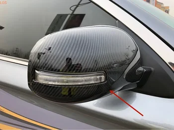 Для Mitsubishi ASX 2016-2018 Высококачественная ABS Хромированная декоративная крышка зеркала заднего вида с защитой от натирания автомобильные аксессуары X