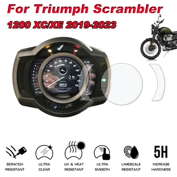 Для Triumph Scrambler 1200xc 1200xe 1200 XC/XE 2019-2023, Аксессуары для мотоциклов, пленка для защиты от царапин, Защитная пленка для экрана