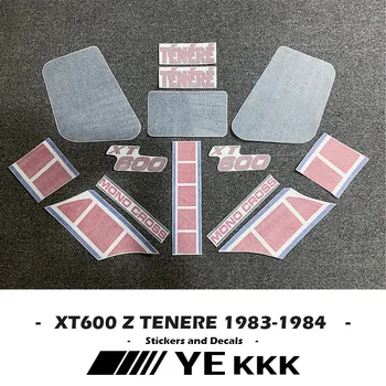 Для Yamaha XT 600 Z TENERE 1983-1984 Наклейка на Корпус Обтекателя, Точная Копия Полной Автомобильной Наклейки, Отличительные Знаки XT600