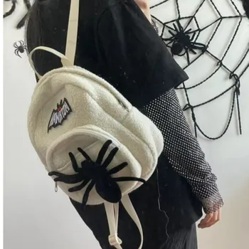 Женский рюкзак JIAERDI Gothic Y2k в стиле Хай-стрит, винтажный мини-рюкзак с ягненком, женский Белый школьный рюкзак в стиле ретро харадзюку, эстетичный