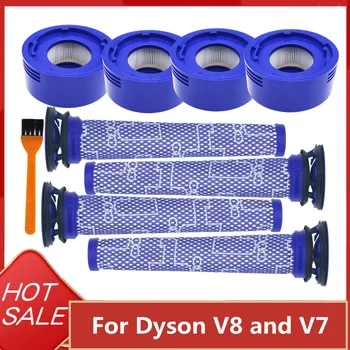 Запасные части для постфильтров HEPA, Совместимые с беспроводными пылесосами Dyson V8 и V7