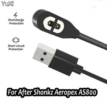 Зарядное устройство для AfterShokz Aeropex AS800 OpenComm ASC100SG, Shokz OpenRun Pro - USB-кабель для зарядки наушников с костной проводимостью