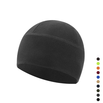 Зимние теплая череп Шапочка мягкого флиса шапка толстая ветрозащитная кепка лыжи бег велоспорт открытый колпачок для мужчин и для женщин