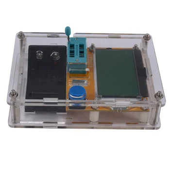 Измеритель ESR LCR-T4, тестер транзисторов, емкость диода-триода, тестер транзисторов Mos Mega328 + чехол (не аккумулятор)