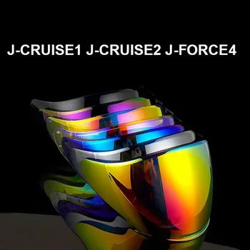 Козырек Мотоциклетного Шлема для SHOEI J-Cruise 1 J-Cruise 2 J-Force 4 CJ-2 Casco Shield Viseria Capacete Moto Лобовое Стекло Объектива