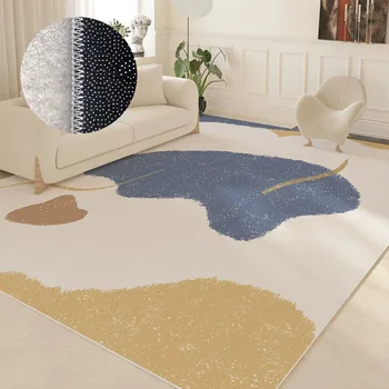 Машинная стирка Толстых ковров для гостиной, мягких нескользящих ковров для гардеробной, ковров в стиле Ins для спальни, простых нескользящих ковриков