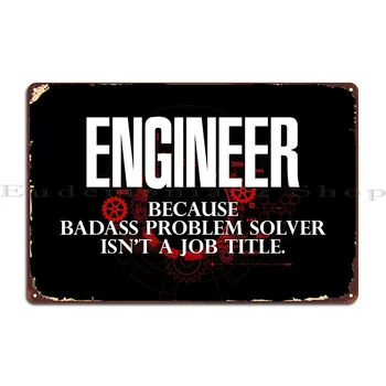 Металлическая табличка Funny Engineer Definition, Персонализированная настенная роспись, индивидуальный дизайн, жестяная вывеска клуба, плакат