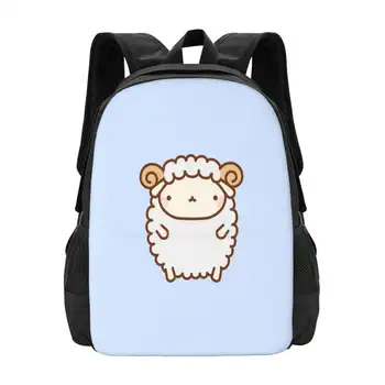 Милые школьные сумки с овечками, дорожный рюкзак для ноутбука, милые овцы, баран, Коза, дети, мама, родители, мальчики, девочки, малыш, малыш