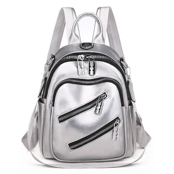 Модный женский рюкзак, дизайнерский рюкзак для путешествий из искусственной кожи, повседневная сумка через плечо, высококачественные школьные сумки для девочек-подростков, Sac 1