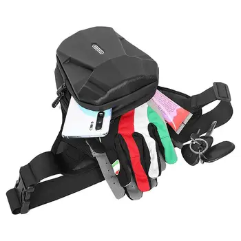 Мотоциклетная сумка на талию и ноги, прочная водонепроницаемая поясная сумка, Мотоциклетные Рюкзаки для мужчин, многокарманная сумка для хранения на бедрах