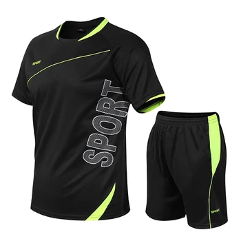 Мужская спортивная одежда 5XL, спортивный костюм, эластичные комплекты для бега, мужские спортивные комплекты для футбола, баскетбола, тенниса, костюмы для фитнеса, одежда для тренировок