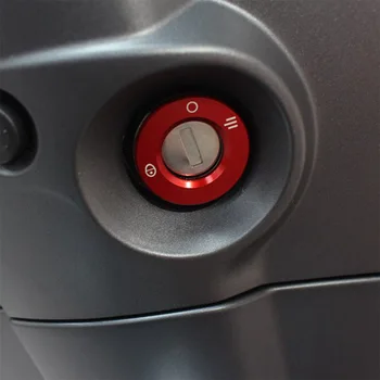 Накладка замка рулевого управления мотоцикла для-Vespa LX LXV S ET4 GTS GTV Красный 3
