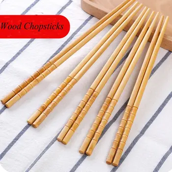 Натуральный Японский бамбук Ручной Работы Китайская Кухня Суши Кухонные Принадлежности Палочки Для Еды Посуда