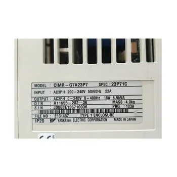 Оригинальный Новый Частотный Преобразователь Yaskawa CIMR-G7A23P7 VFD 3,7 кВт 3-фазный инвертор от 380 до 460 В переменного тока 18A 6,9 кВА Хорошая цена 0