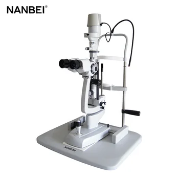 Основание микроскопа с 5-ступенчатой оптической офтальмологической щелевой лампой высокого разрешения 0