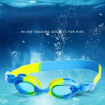 Очки, снаряжение для плавания, силиконовый материал, защита от ультрафиолета, Защита от запотевания, детские плавательные очки, Очки для плавания, очки для дайвинга, детские очки для бассейна