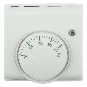 Переключатель температуры Термостат L83 X H83 X T31mm Механический регулятор температуры 220V AC Для ресторана отеля 1
