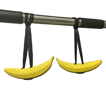 Подтягивание подбородка в виде бананового рожка, Гимнастическая ручка со штангой, кольцевые захваты, силовые тренировки