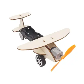 Студенты Деревянный Планер Модель самолета Набор Игрушек Сделай Сам Упражняют Практические Способности 0