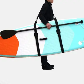 Устойчивый к разрыву Надежный противоскользящий ремень для гребли На доске для серфинга Удобная стропа для переноски доски для серфинга Прочное использование несущей доски для серфинга