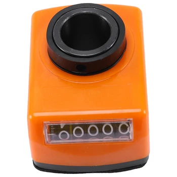 Цифровой индикатор положения детали токарного станка диаметром 20 мм оранжевый 0