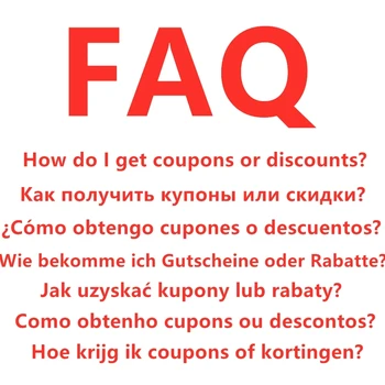Часто задаваемые вопросы (Как мне получить купоны или скидки?) 0